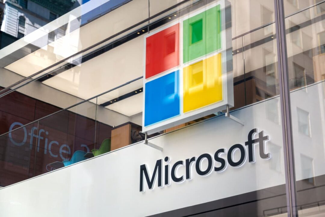 Imagem de fachada da Microsoft